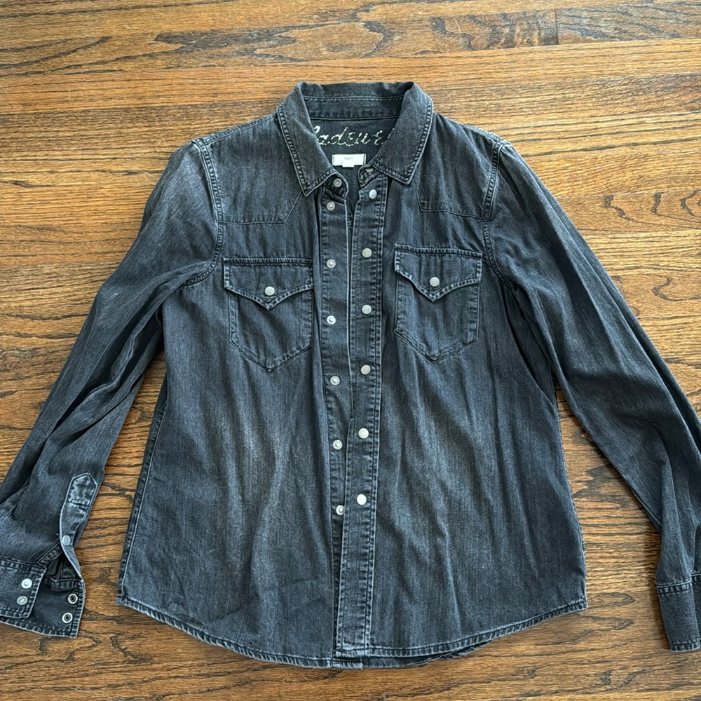 Madewell denim shirt Size S